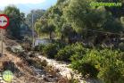 Efectos de las inundaciones en Álora