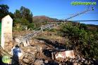 Efectos de las inundaciones en Álora