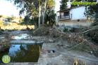Efectos de las inundaciones en Álora