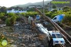 Efectos de las inundaciones en Álora