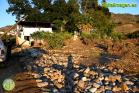 Efectos de las inundaciones en Álora