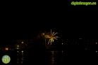 Fuegos artificiales en la Feria de Málaga 2014