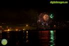 Fuegos artificiales en la Feria de Málaga 2014