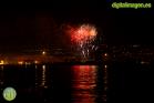 Fuegos artificiales en la Feria de Málaga 2014