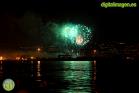Fuegos artificiales en la Feria de Málaga 2014