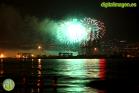 Fuegos artificiales en la Feria de Málaga 2014