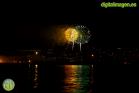 Fuegos artificiales en la Feria de Málaga 2014