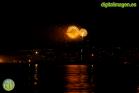 Fuegos artificiales en la Feria de Málaga 2014