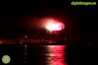 Fuegos artificiales en la Feria de Málaga 2014