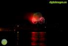 Fuegos artificiales en la Feria de Málaga 2014