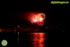 Fuegos artificiales en la Feria de Málaga 2014