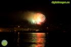 Fuegos artificiales en la Feria de Málaga 2014