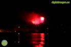 Fuegos artificiales en la Feria de Málaga 2014