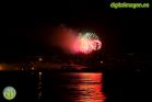 Fuegos artificiales en la Feria de Málaga 2014