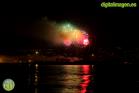 Fuegos artificiales en la Feria de Málaga 2014