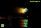 Fuegos artificiales en la Feria de Málaga 2014