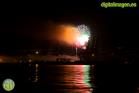 Fuegos artificiales en la Feria de Málaga 2014