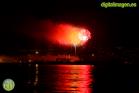 Fuegos artificiales en la Feria de Málaga 2014