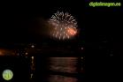 Fuegos artificiales en la Feria de Málaga 2014