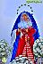Virgen de Las Ánimas. Retoque extremo.